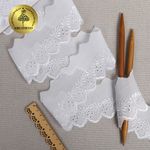 Кружево шитьё 70 мм, ТСВ-20S16, цв.001 белый, уп.2.5м, Kruzhevo