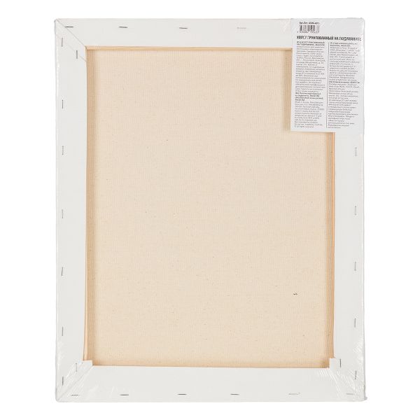 Холст на подрамнике грунтованный 40х50 см, 380 г/м², 2 шт, среднезернистый (двунитка), Vista-Artista ACMG-4050