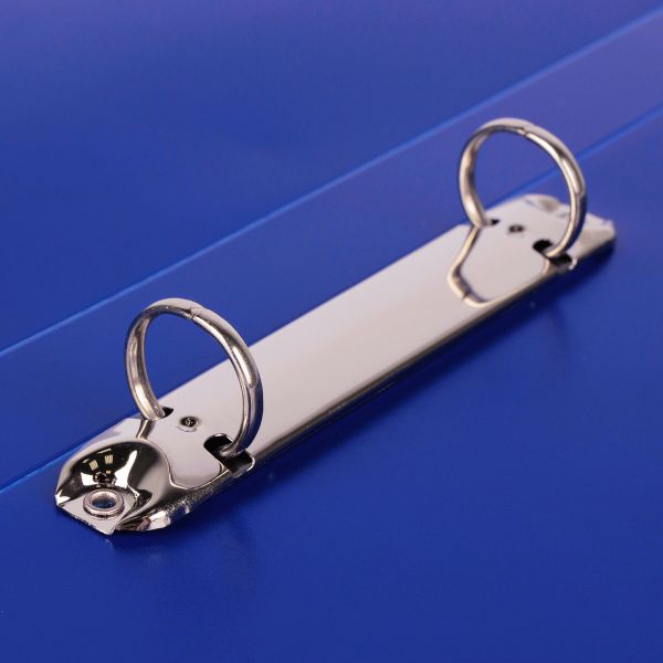 Папка на 2 О-кольцах A4 700 мкм 25 мм, волокно, 4 шт, d-20 мм, синий new EC211330002, Expert Complete