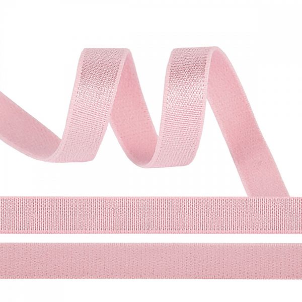 Резинка бельевая (бретелечная) 15.0 мм / 50 метров, RBB05 нежно-розовый F133