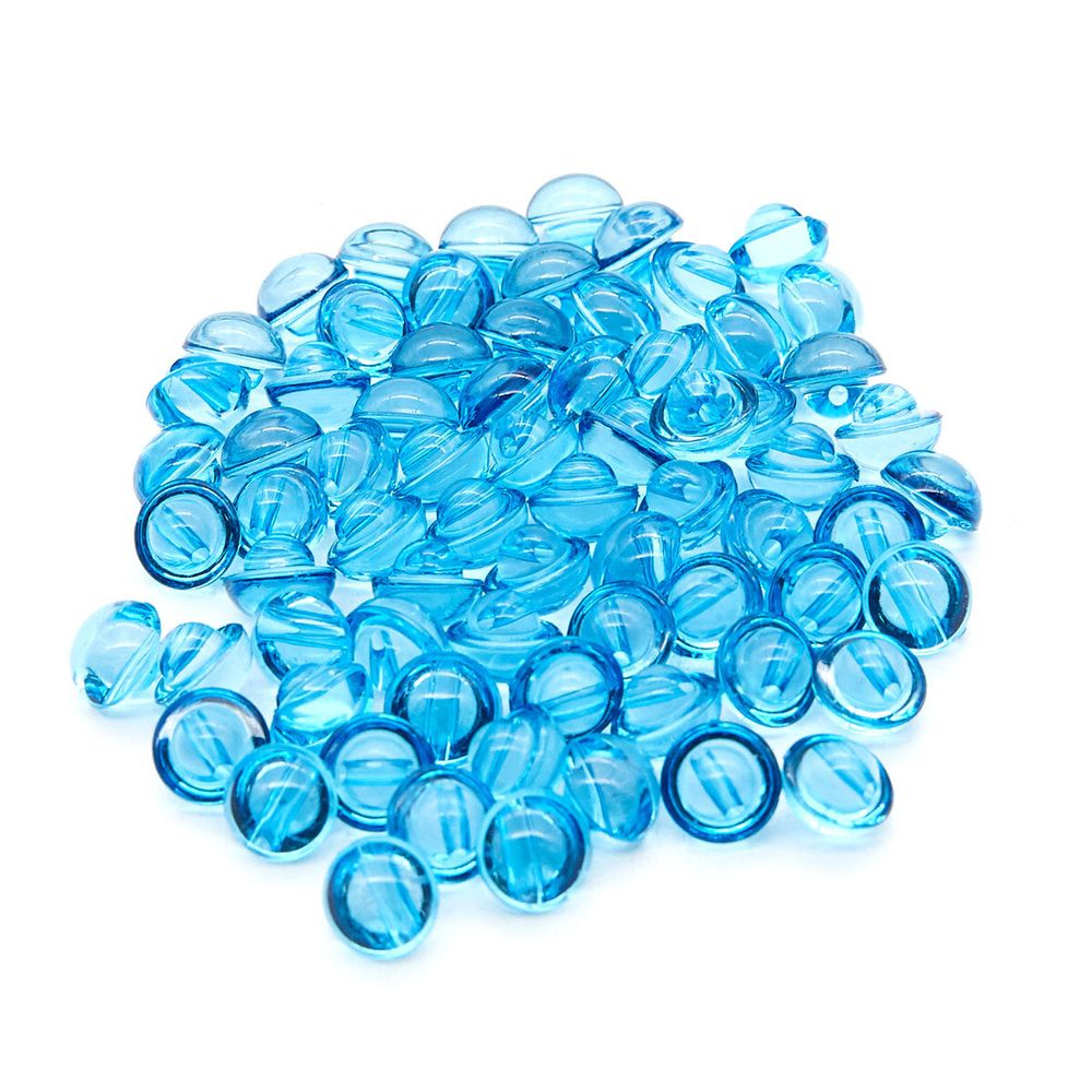 Пуговицы на ножке 16L=10 мм (Sea (морской)) AK06, 72 шт