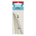 Иглы ручные бисерные ⌀0.7 мм, сталь, 10 шт, Gamma NC-204