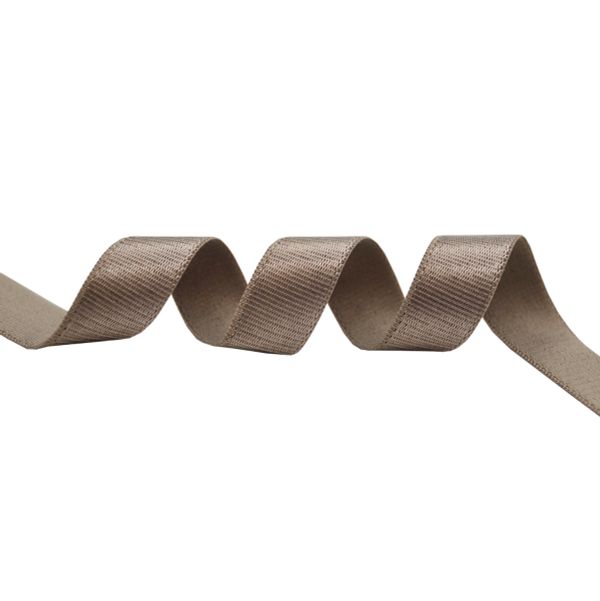 Резинка бельевая (бретелечная) блестящая 16.0 мм / 25 метров, серо-сиреневый