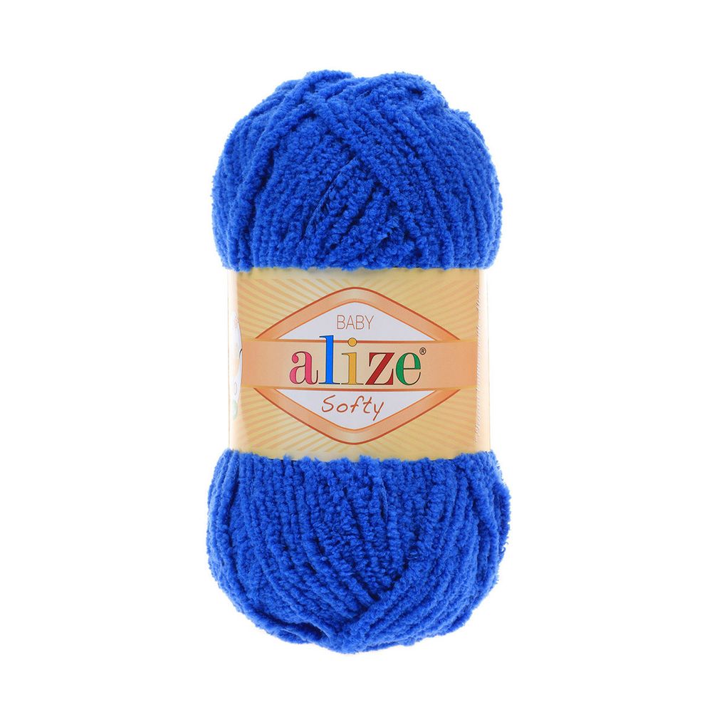 Пряжа Alize (Ализе) Softy / уп.5 мот. по 50 г, 115м, 141 василек A