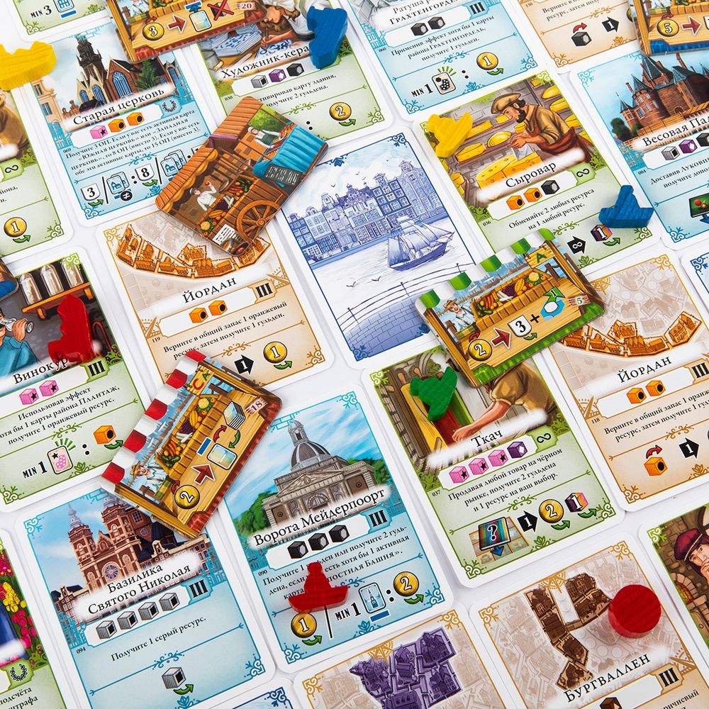 Игра настольная Эврикус Амстердам PG-17398