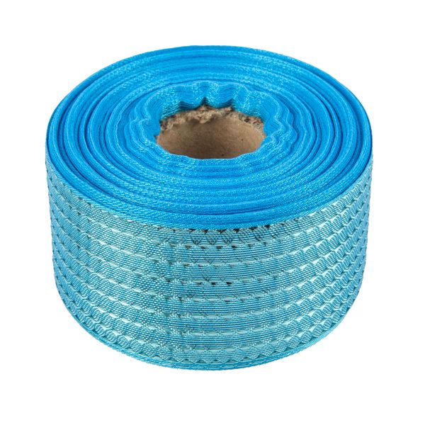 Лента металлизированная Стрела 40±2 мм / 25±0.5 метров, голубой / lt. blue, Blitz