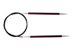 Спицы круговые Knit Pro Zing 6 мм / 150 см, алюминий, фиолетовый бархат, 47213