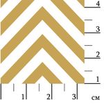 Ткань для пэчворка Peppy Бабушкин сундучок, рулон 112 см / 5 метров, БС-02 зигзаг бл.зеленый, Peppy