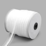 Лента (тесьма) шторная: сборка параллельная нефикс. 25 мм / 100 метров, органза