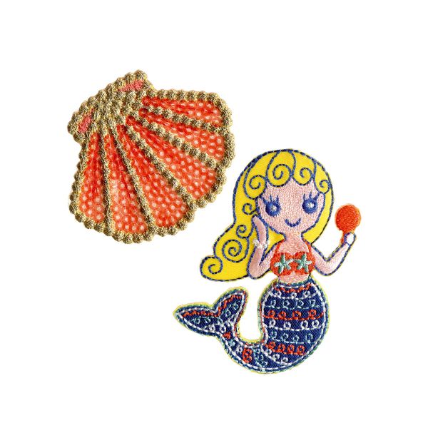 Термоаппликация самоклеящаяся/приутюживающаяся Русалка 2 шт Prym