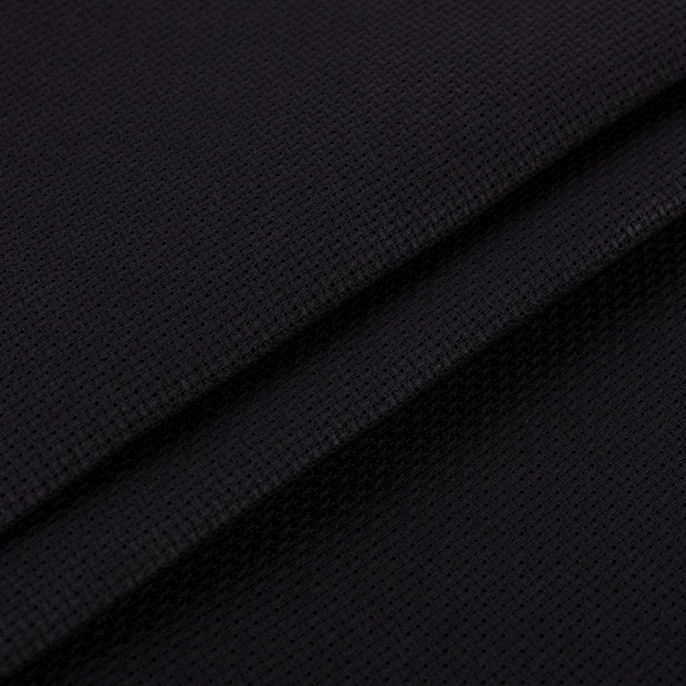 Канва Aida 14 ct, 30х40±2 см, черный, Gamma