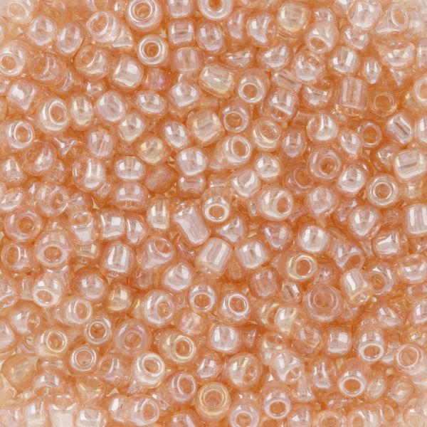 Бисер Zlatka 11/0 (2.1 мм), 100 г (10х10 г), №0109A св.персиковый, GR