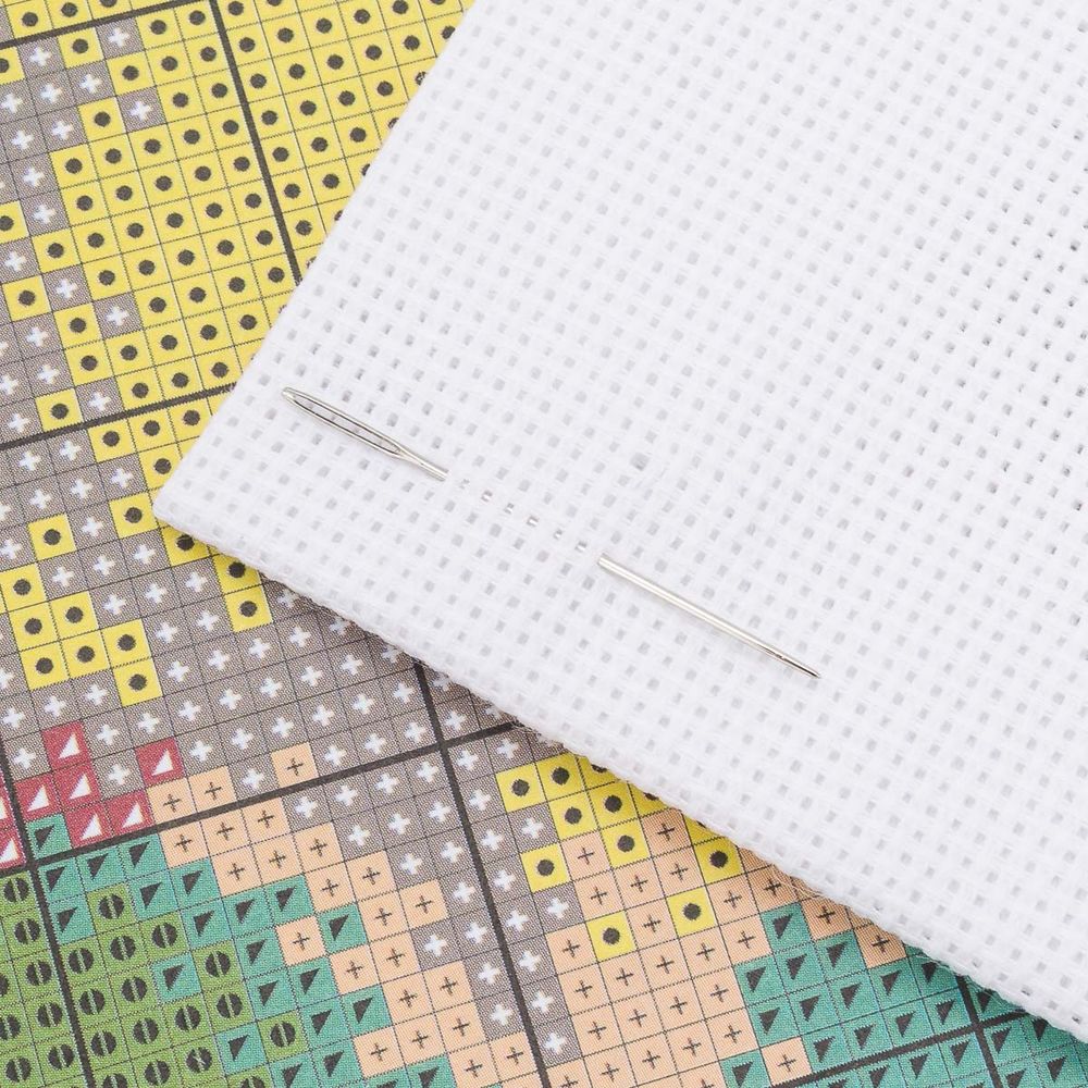 Набор для вышивания нитками Овен, Ретропоезд 22х30см