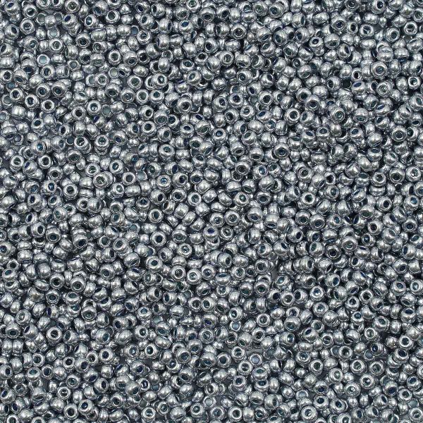 Бисер Preciosa серебро, 10/0 (18131), круг. отв., 500 г