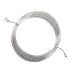 Проволока для плетения ⌀1 мм,±0.5 м, 01 серебро, Промысел MM-002