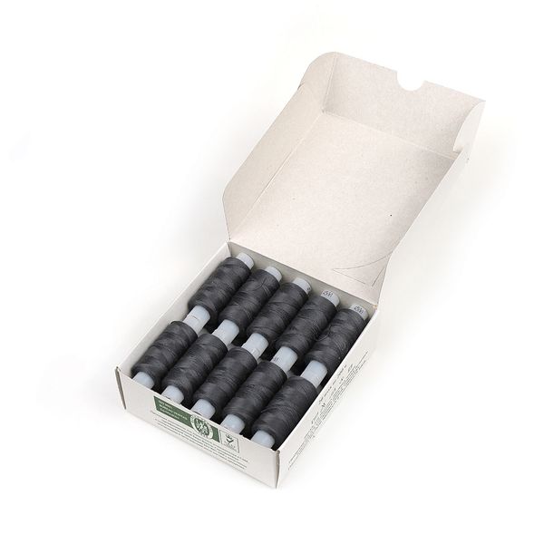 Нитки армированные ПНК им.Кирова 45ЛЛ, бытовые, 200 м / 20 кат., 6208 / 099 филетово-сер.