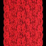 Кружево бельевое эластичное 300 мм / 13.72 м, цв. C820 красный