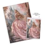 Пазл 500 элементов, PZL-500/90 Принцесса в розовом платье, Фрея