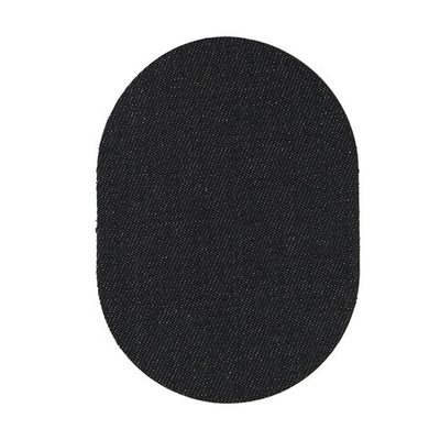Термозаплатка, джинс, 100x140мм (черный (black)), AZ07, 2 шт