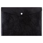 Папка-конверт с кнопкой A5 180 мкм, 10 шт, черный new ЕС21113001, Expert Complete