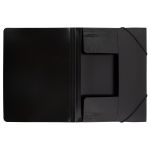 Папка на резинке A4 600 мкм 35 мм, волокно, 5 шт, черный new EC21043001, Expert Complete