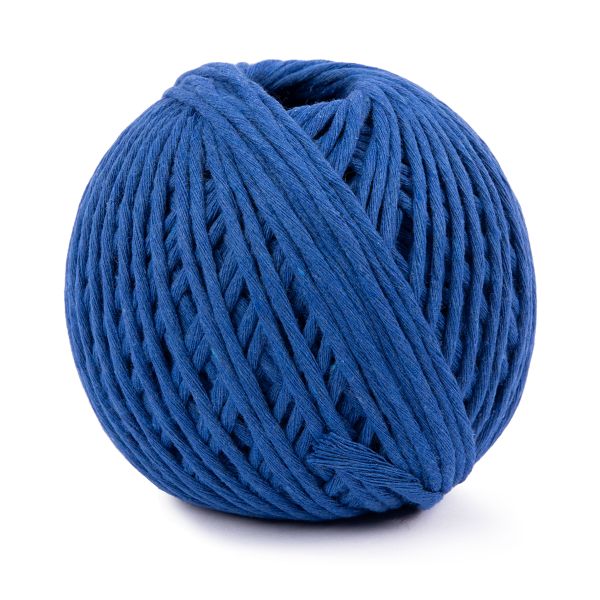 Шпагат х/б ⌀1.5 мм, 100% хлопок, 100 м, синий, Gamma ШХ5