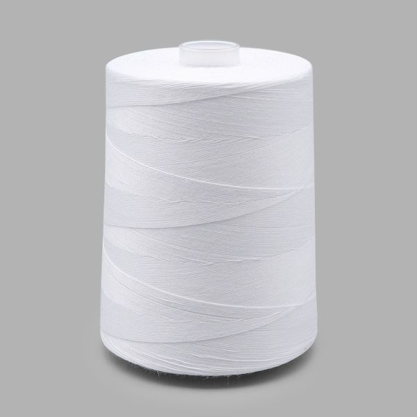 Нитки армированные силиконосодержащие Невка 60, 5000 м, 5 кат., белые