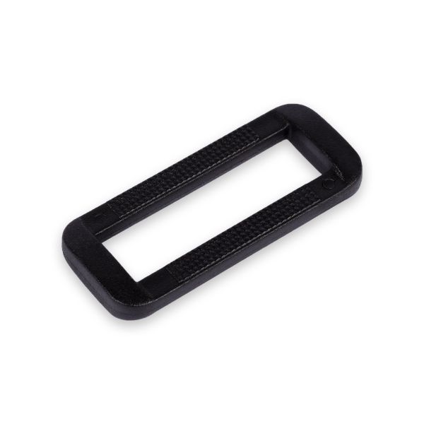 Рамка-прямоугольник пластик 25 мм, 100 шт, черный, Gamma FC41