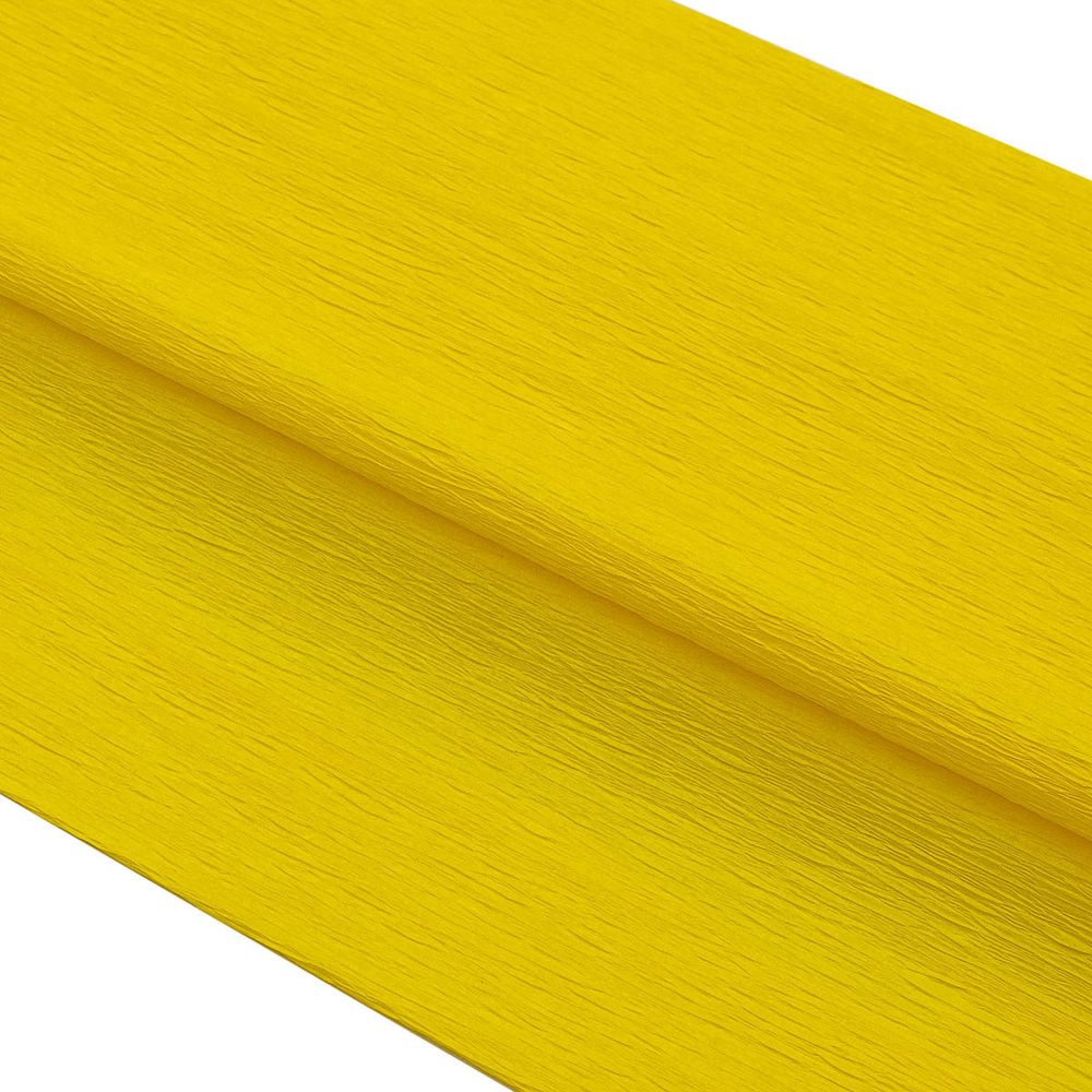 Бумага креповая 50х200 см, 35 гр/м2, 2 шт, цв. 80-30 желтый, Astra&amp;Craft