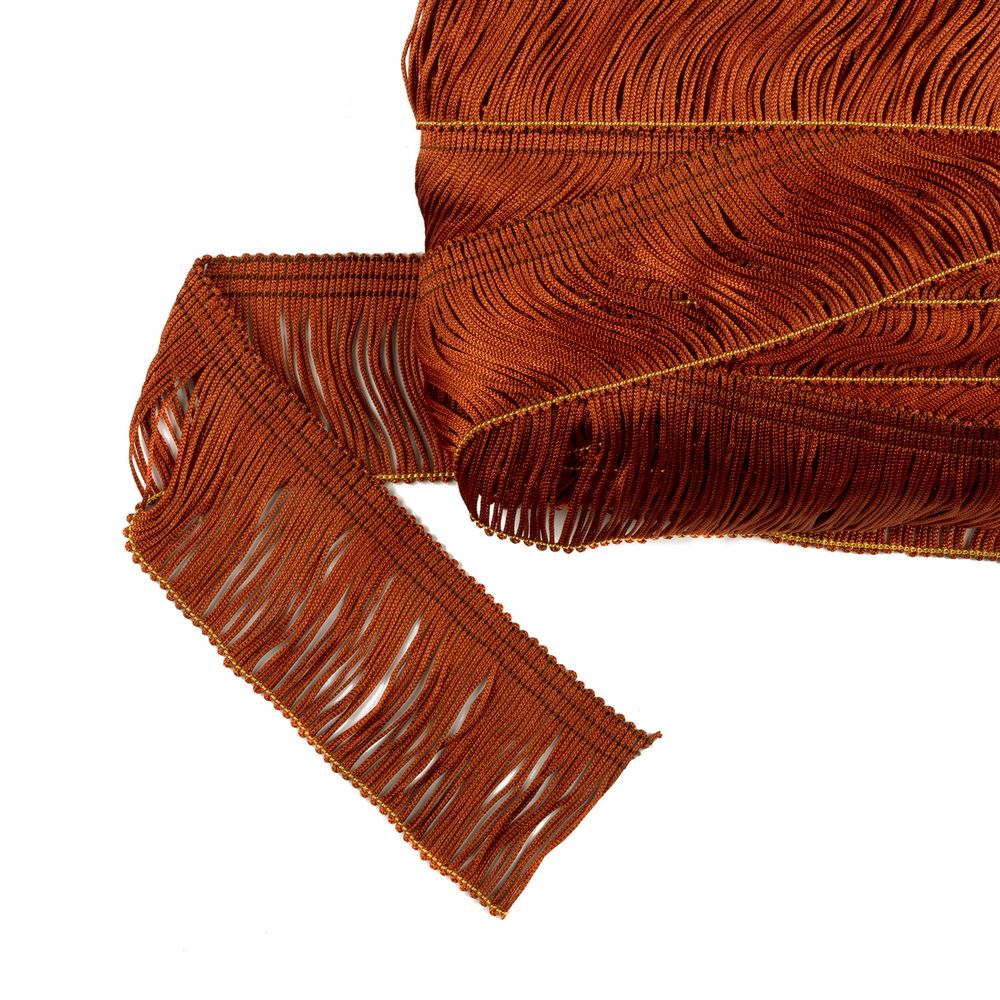 Бахрома отделочная 55.0 мм / 25 метров, 205 шоколадный, Gamma 115