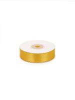 Лента атласная 1-сторонняя 20.0 мм / 22.5±1 метра, 3016 т.желтый, Magic4Hobby