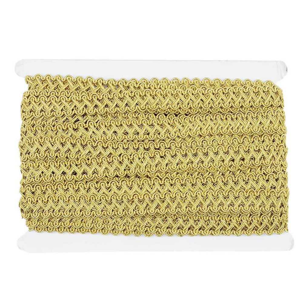 Тесьма 20 мм / 25 метров, 01 св.золото