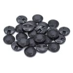 Пуговицы на ножке 32L (20мм) (Black (черный)), 24 шт, 615010-1