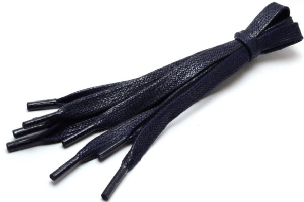 Шнурки вощеные 8 мм, 150 см, 1 пар(a), №03 синий, Gamma ХБВ 150/8