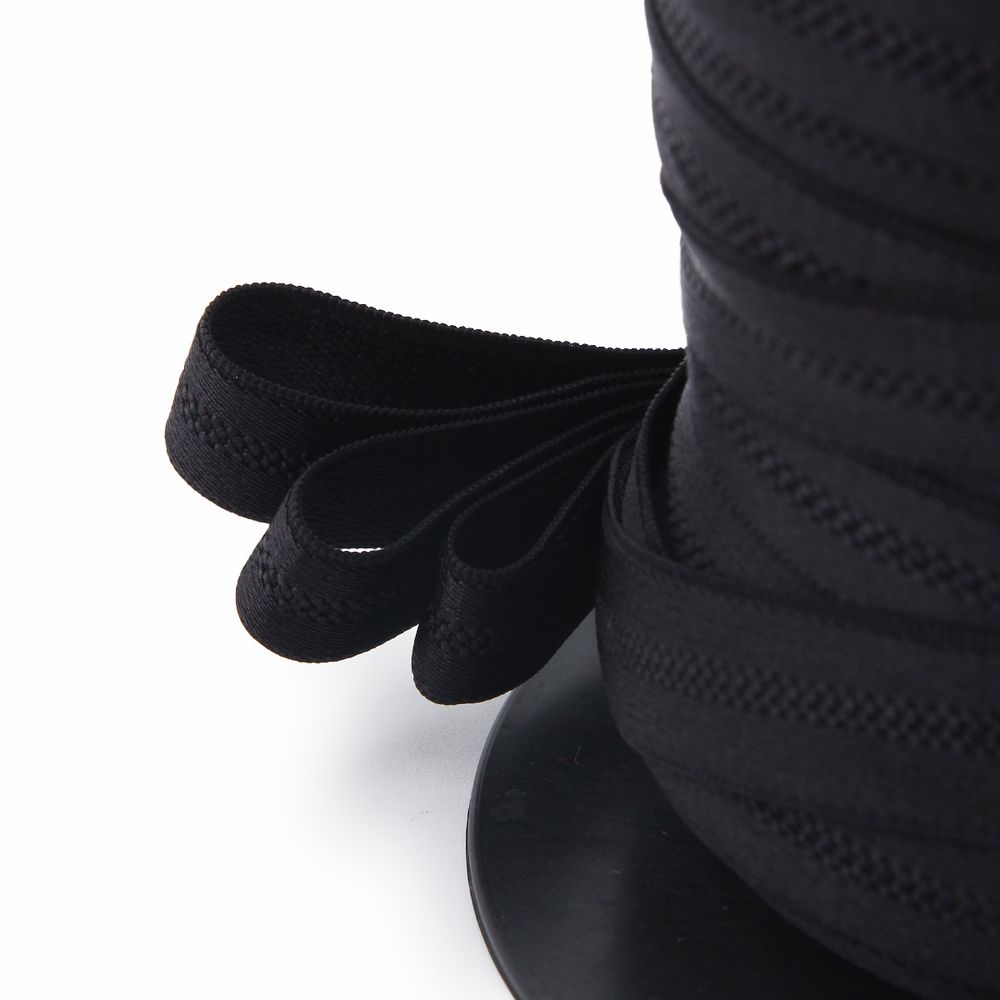 Резинка бельевая (бретелечная) 15.0 мм / 50 метров, черный, (ML207.015)