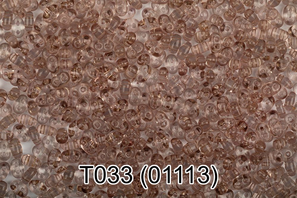 Бисер Gamma Twin 2.5х5 мм, 50 г (10х5 г), T033 бежевый, 01113, 321-96001