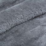 Мех трикотажный 180 г/м², шир.165см, цв.св.серый, 20м /TOS/