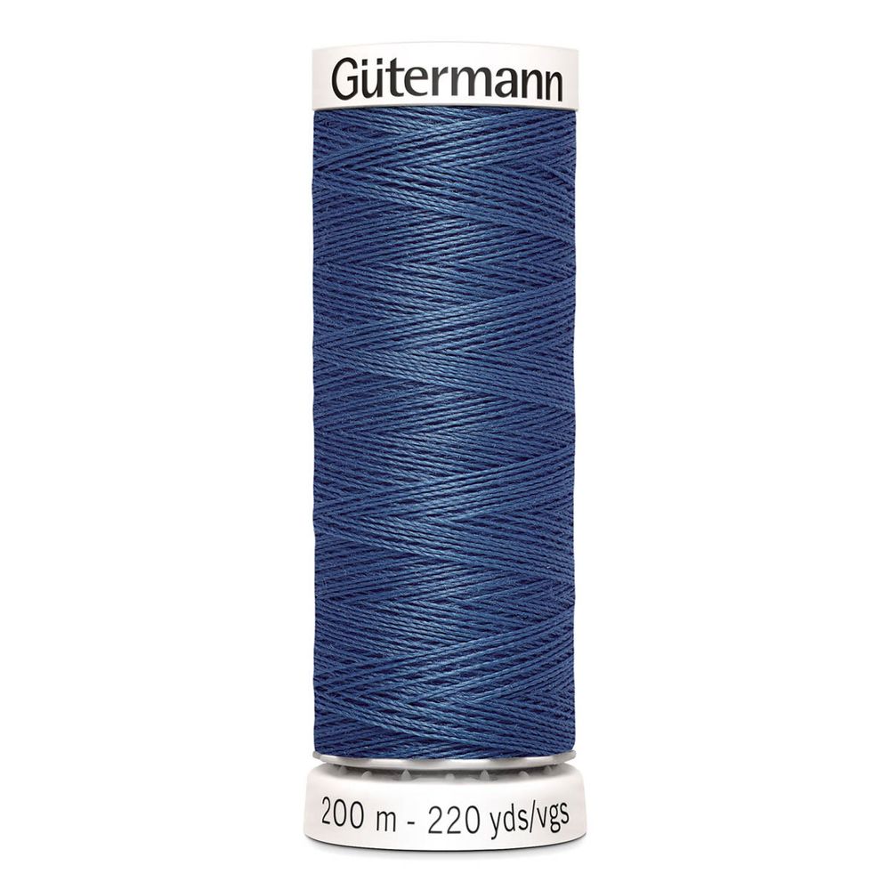 Нитки универсальные Gutermann Sew-all, 200м, 435 зелено-синий