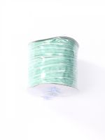 Лента бархатная (тесьма) 10.0 мм / 22.86±1 метров, арт.10VR16 нейлон цв.мятный