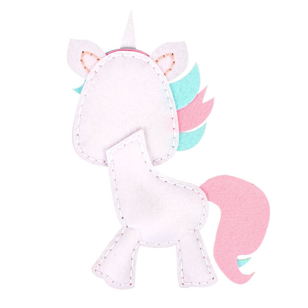 Набор для шитья игрушки Единорог 19 см, Miadolla KD-0261