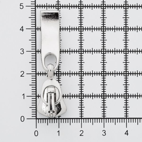Слайдер (замок) для молнии трактор Arta Т6 (6 мм), никель -F, уп.10 шт, S090322
