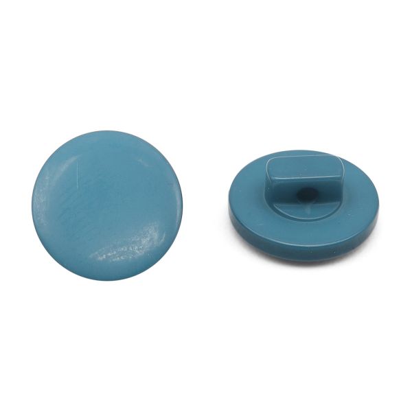 Пуговицы на ножке 18L (11мм), пластик (Sea (морской)), NE68, 72 шт