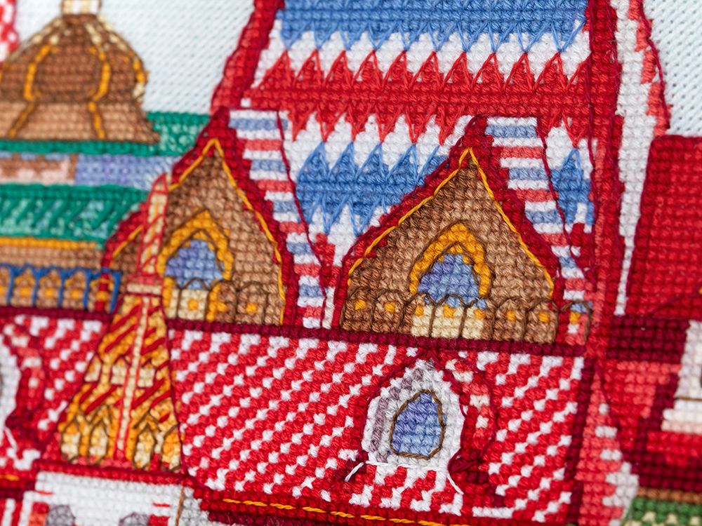 Набор для вышивания нитками Panna, Измайловский Кремль, 30х19 см