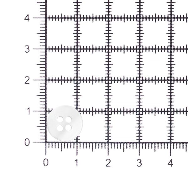Пуговицы 4 прокола 18L (11мм), пластик (Wht-01 белый), CN_2846, 72 шт