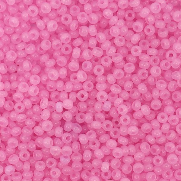 Бисер Preciosa 10/0 (2.3 мм), 500 г, эффект алебастра, круг.отв., (02292) 331-19001-10/0