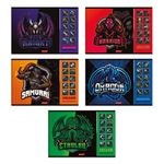 Альбом для рисования 100 г/м², A4 29х20.5 см, на скобе 48 л., 10 шт, 48АЛСК4_000263 Сыграем?, Светоч