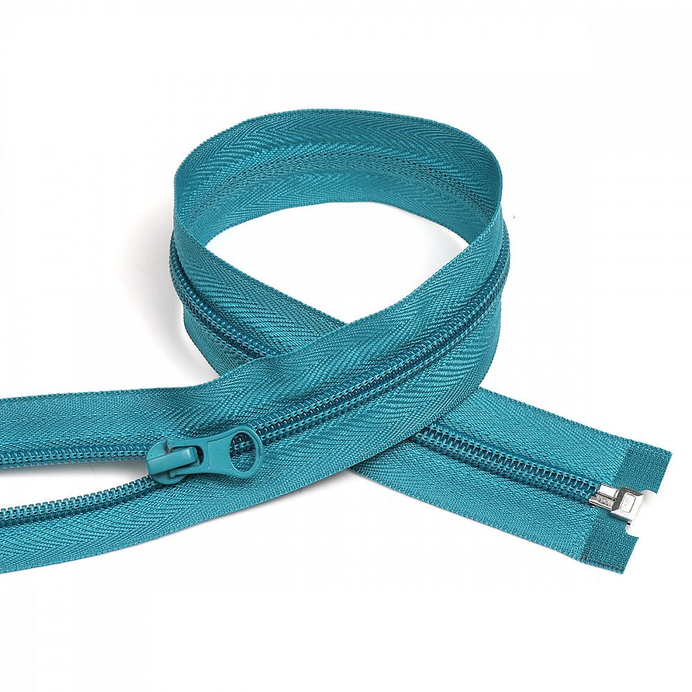 Молния спираль (витая) Т5 (5 мм) 1 зам., разъем., 80 см, цв.S020 т.бирюза уп.10 шт Молния спираль (витая) Т5 (5 мм) 1 зам., разъем., 80 см, цв.S020 т.бирюза уп.10 шт