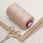 Нитки швейные Euron mH 40/2, 5000 ярд, 1358 топленое молоко, 1 катушка