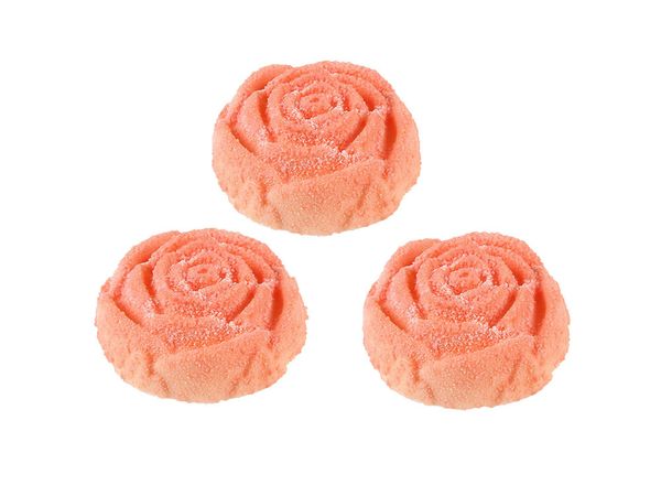 Форма силиконовая для пирожных 24.8х16.3х3 см, роза -6 ячеек, S-Chief SPC-0321