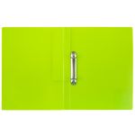 Папка на 2 О-кольцах A4 700 мкм 25 мм, 4 шт, d-20 мм, лайм EC211300021, Expert Complete